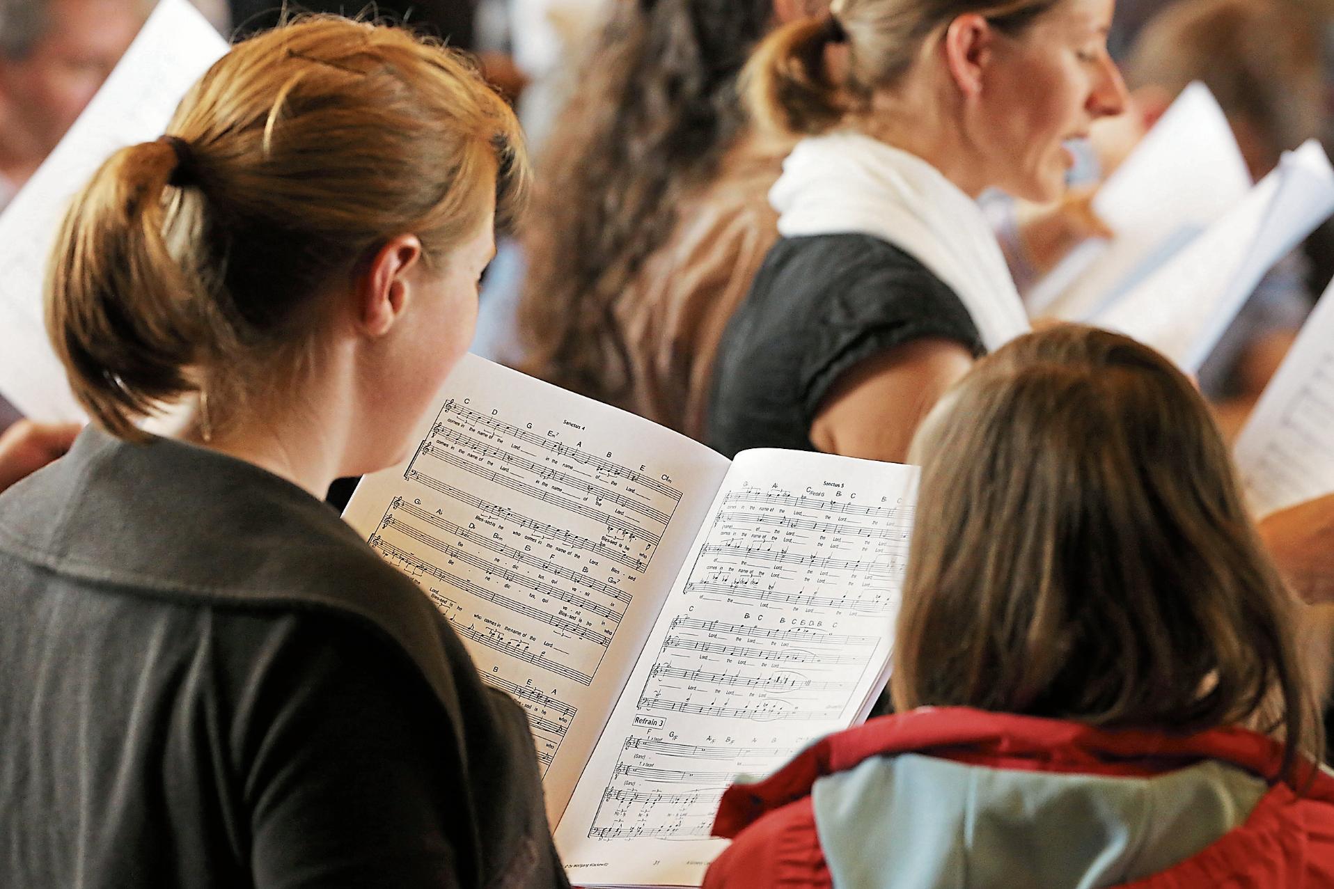 Wer im Chor singt, schätzt die Gemeinschaft und die Freude am Musizieren