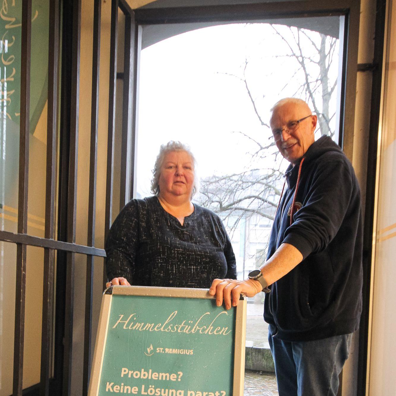 Gehören zum Beraterteam: Ursula Ley und Elmar Steinhausen.