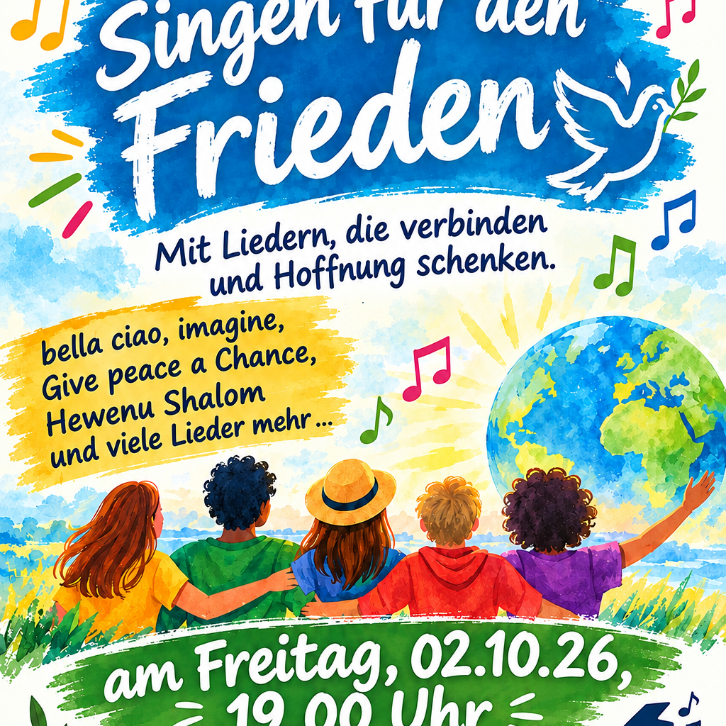 Singen für den Frieden
